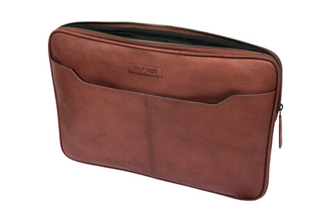 PC Læder Sleeve - 15-16 Tommer
