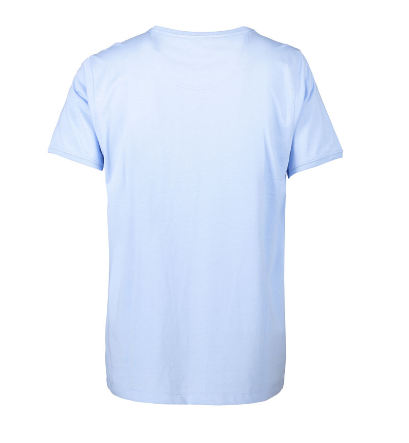 ID PRO wear CARE O-hals T-shirt, herre - RPET-Lyseblå