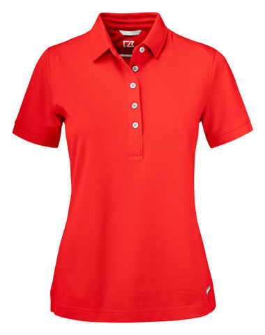 CUTTER & BUCK Advantage Polo, Dame-Rød