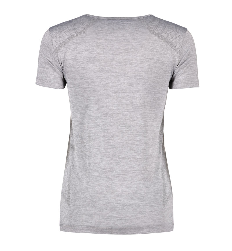GEYSER seamless s/s T-shirt, dame-Grå