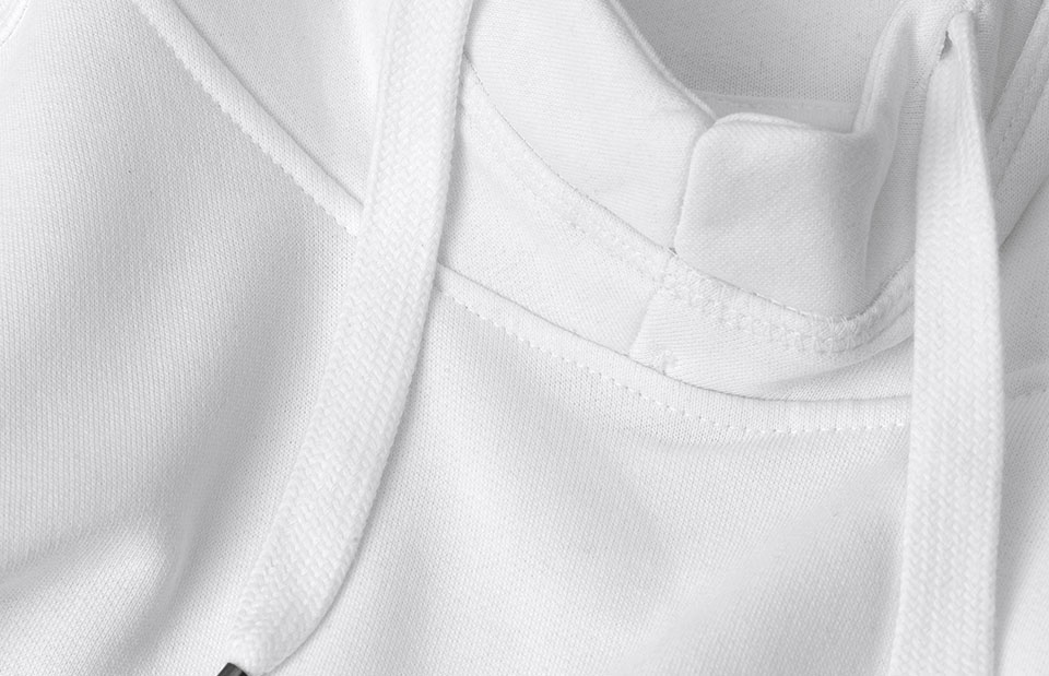 ID Core Hoodie, dame-Hvid