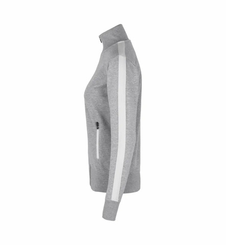 ID Cardigan Dame - Kontraststrib