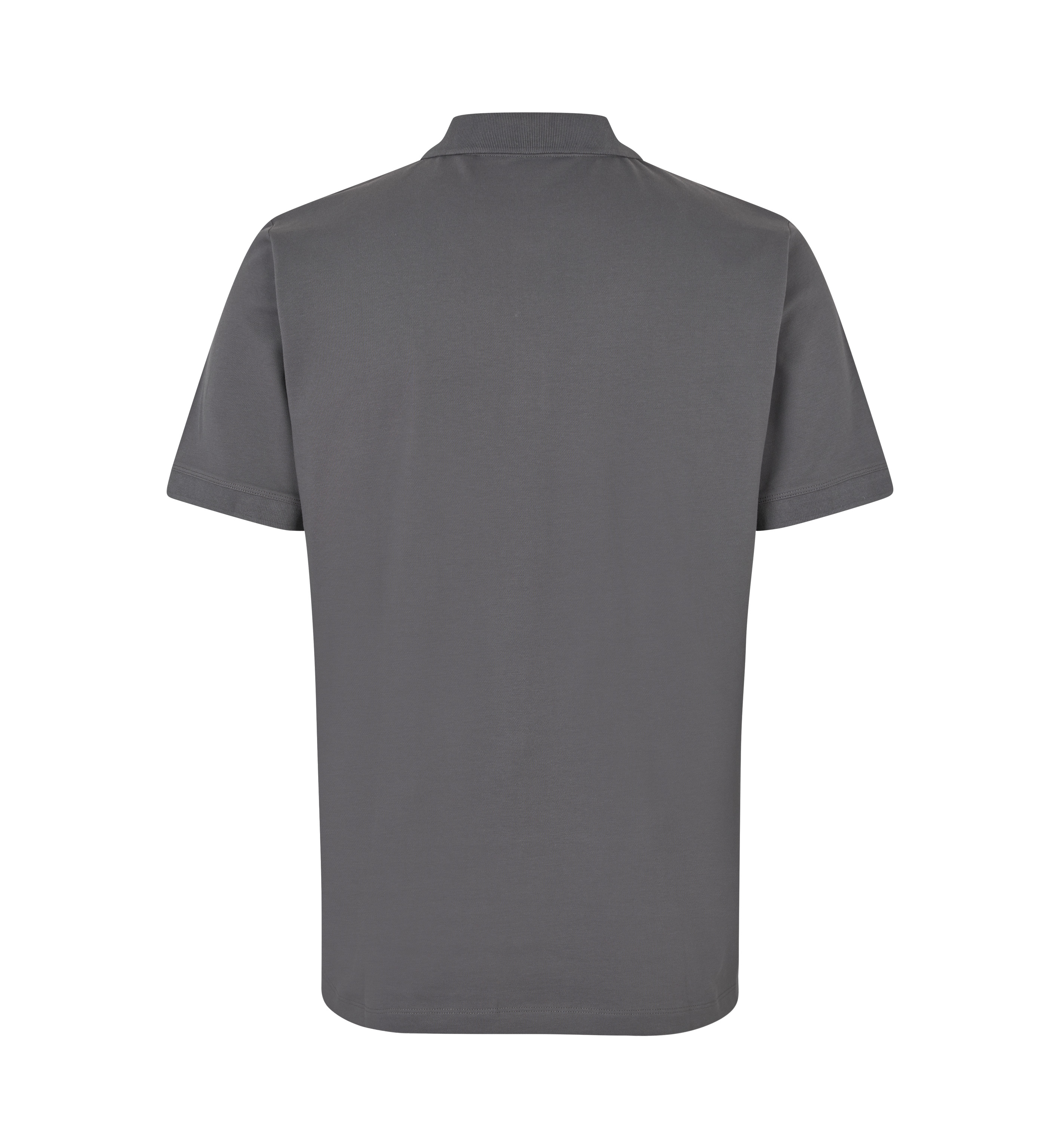 ID Økologisk poloshirt, herre-Grå