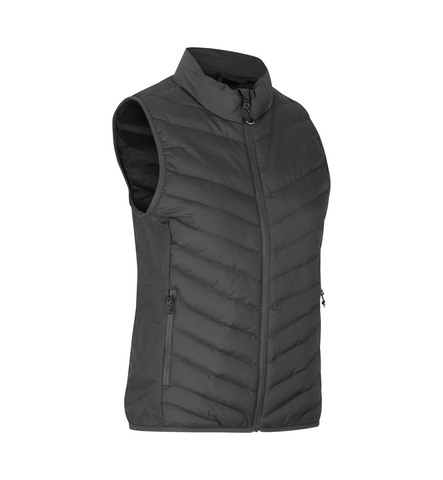 ID Bodywarmer, stretch, Dame-Grå