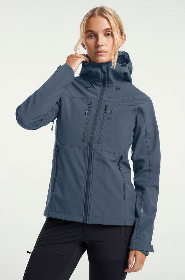 TENSON XTlite Softshell Jakke, Dame-Blå