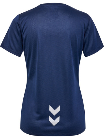 HUMMEL Løbe T-shirt, dame - 100% rPet-Navy