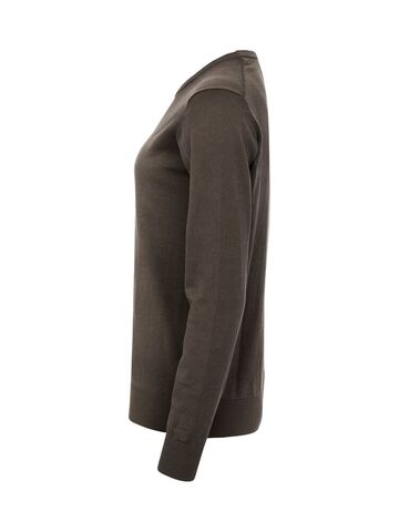 CUTTER AND BUCK Oakville Crewneck Strik - Dame