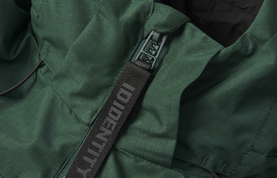 ID Hooded Vinterjakker, Herre - 100% rPet-Grøn