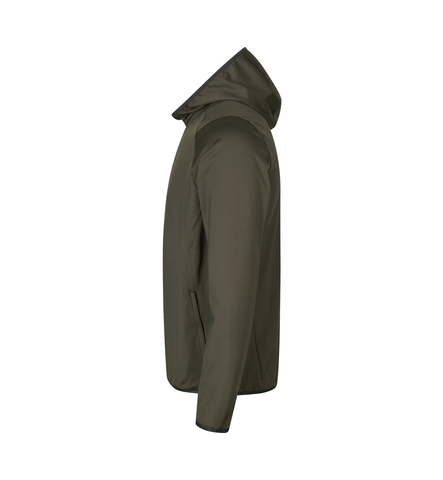 GEYSER stretch Hoodie, Herre-Oliven