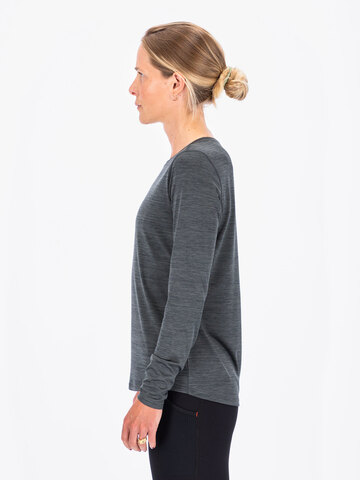 FUSION C3 T-shirt m. lange ærmer-Grå