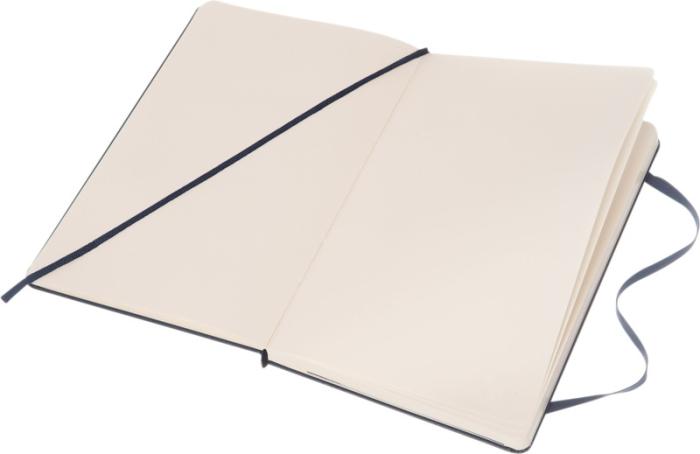 MOLESKINE Classic L hardcover notesbog - blank - Certificeret Papir-Navy