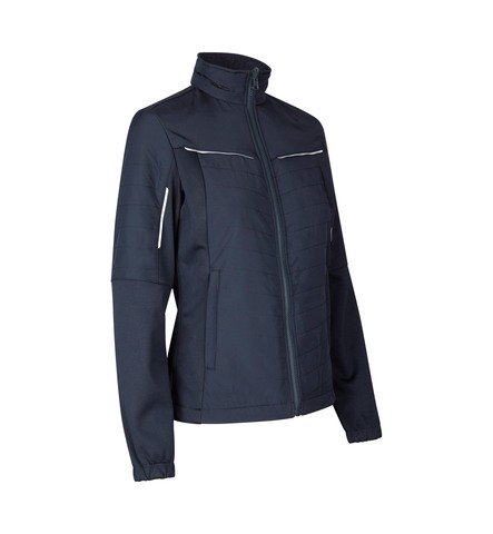 ID Zip-n-Mix Jakke hybrid, Dame-Navy