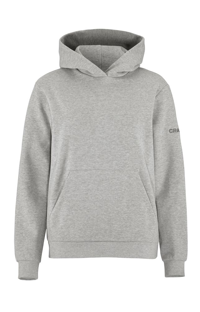 Community 2.0 Hoodie, Dame - 40% rPet 60% Økologisk Bomuld-Grå