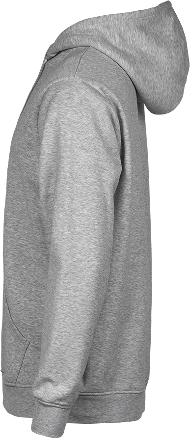 LABELFREE Power Hoodie , Tee Jays - 70% Økologisk Bomuld-Grå melange