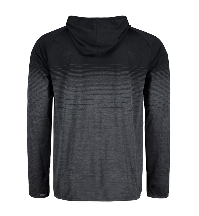 GEYSER seamless Sweatshirt, herre-Sort