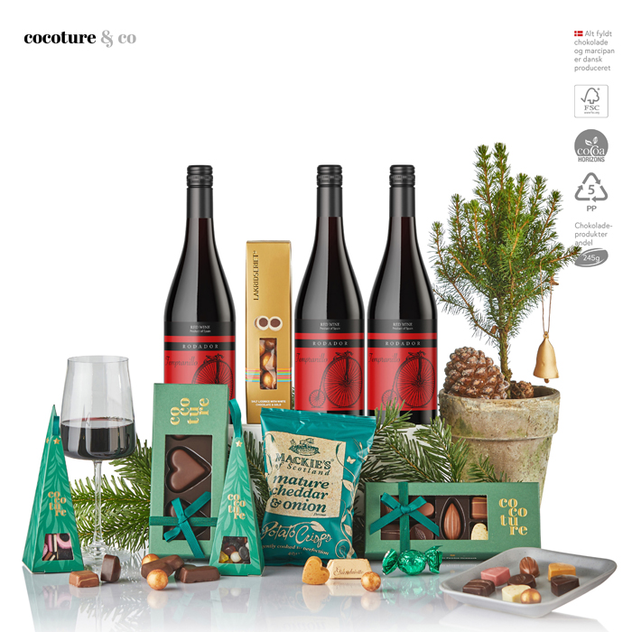 Jul på slottet Gaveæske