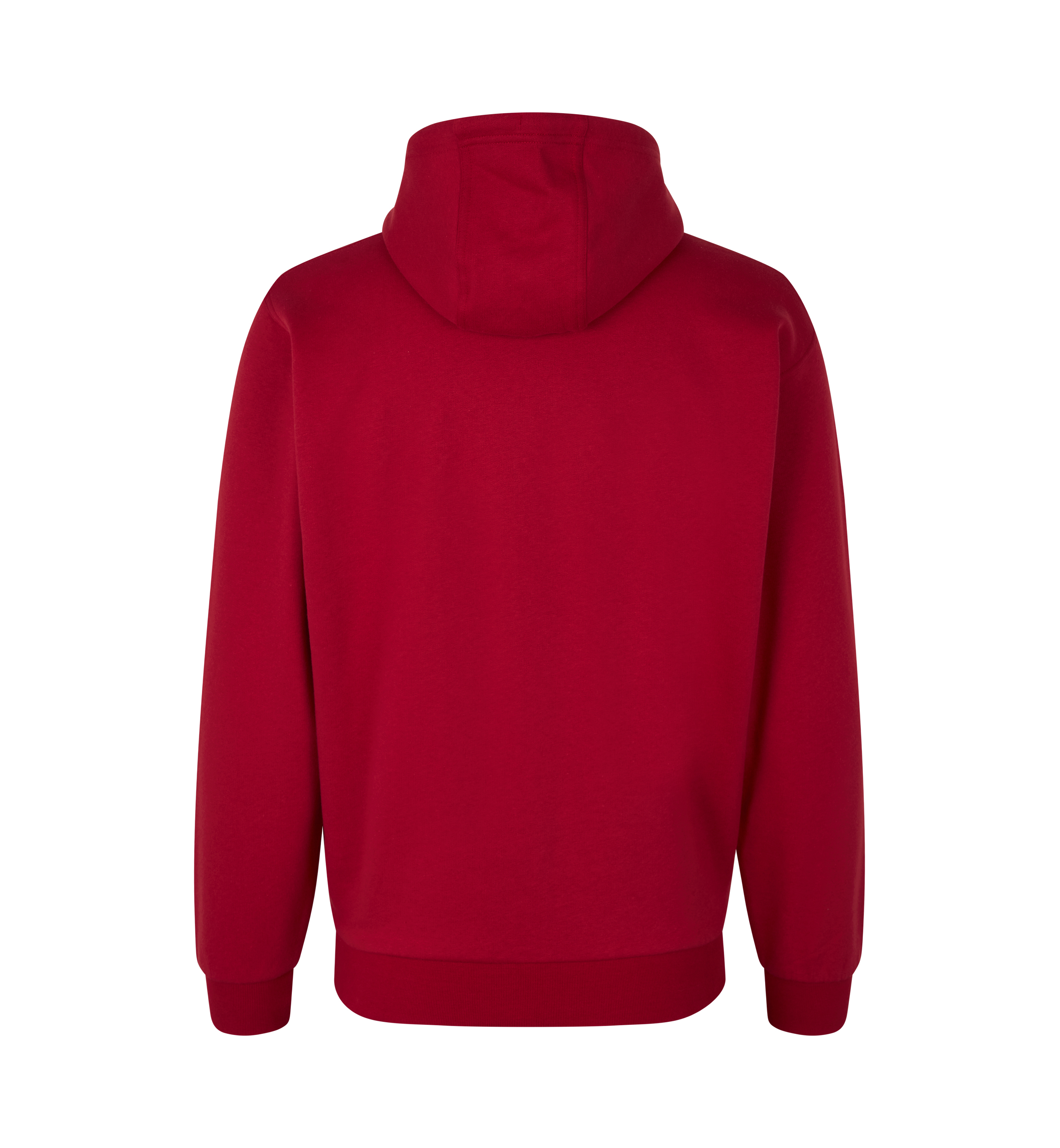 ID Soft Hoodie med kængurulomme, unisex-Rød
