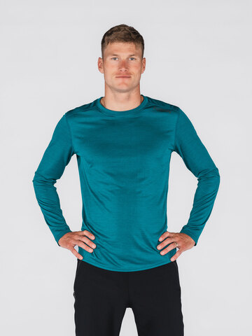 FUSION Løbetrøje, herre-Turkis