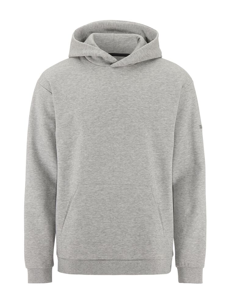Community 2.0 Hoodie, Herre - 60% Økologisk Bomuld 40% rPet-Grå melange