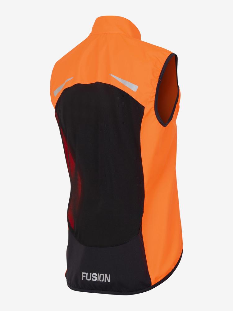 FUSION Løbevest, dame-Orange