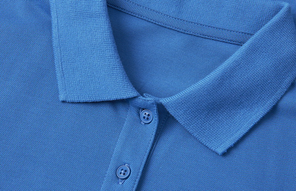 ID Økologisk poloshirt, dame-Blå