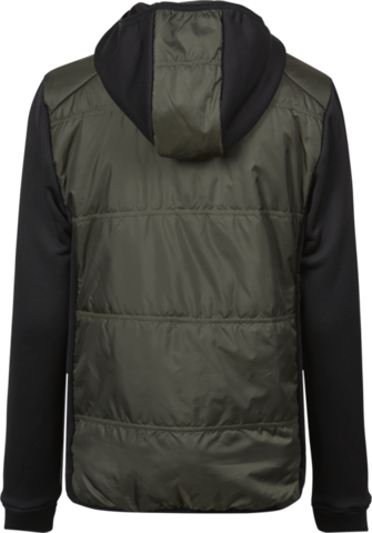 TEE JAYS Hybrid-stretch Hooded Jakke, dame-Oliven