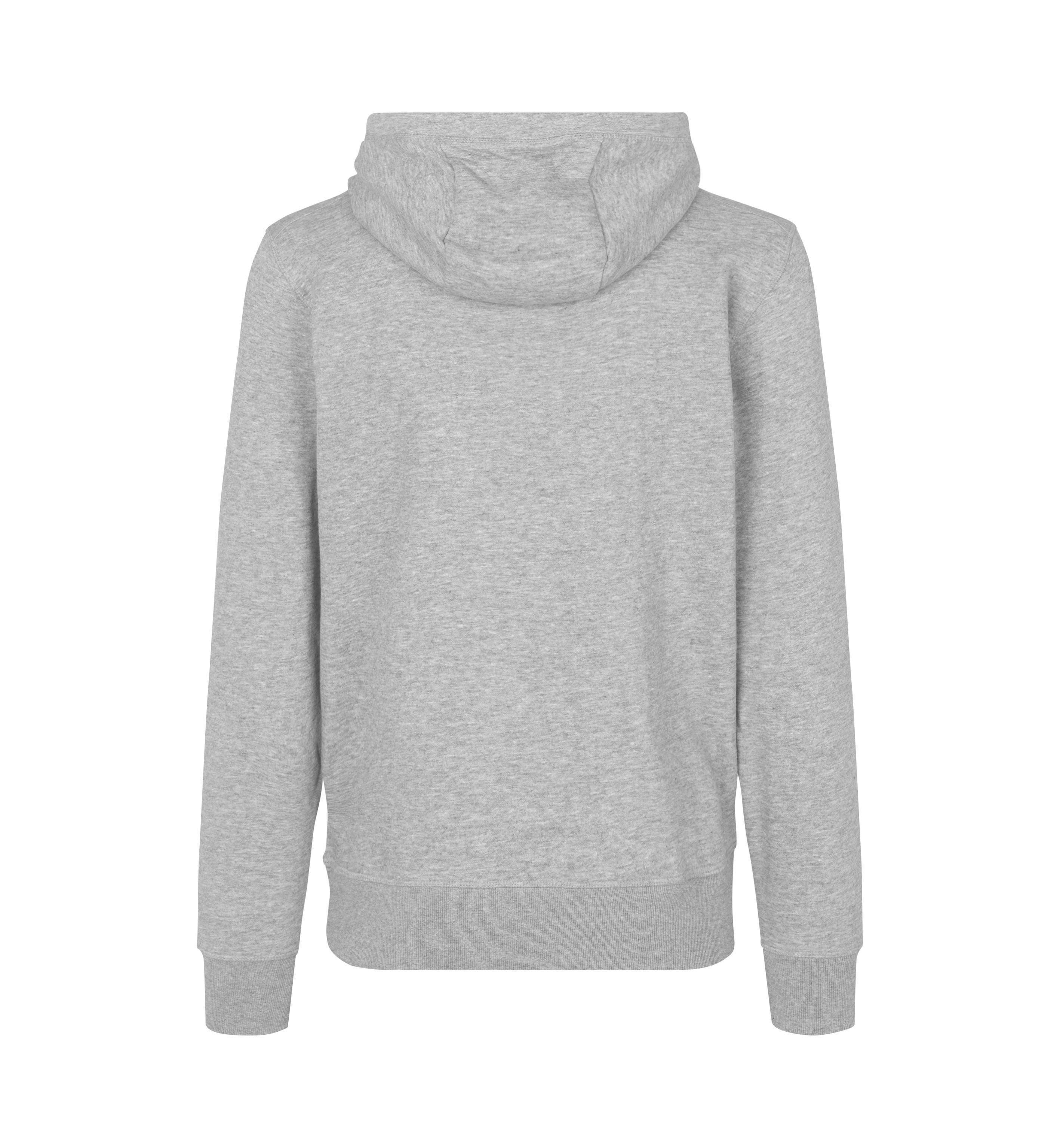 ID Core Full Zip Hoodie-Grå melange