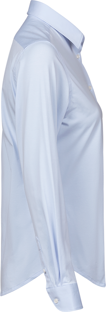 TEE JAYS Active Stretch Skjorte, Dame-Lyseblå