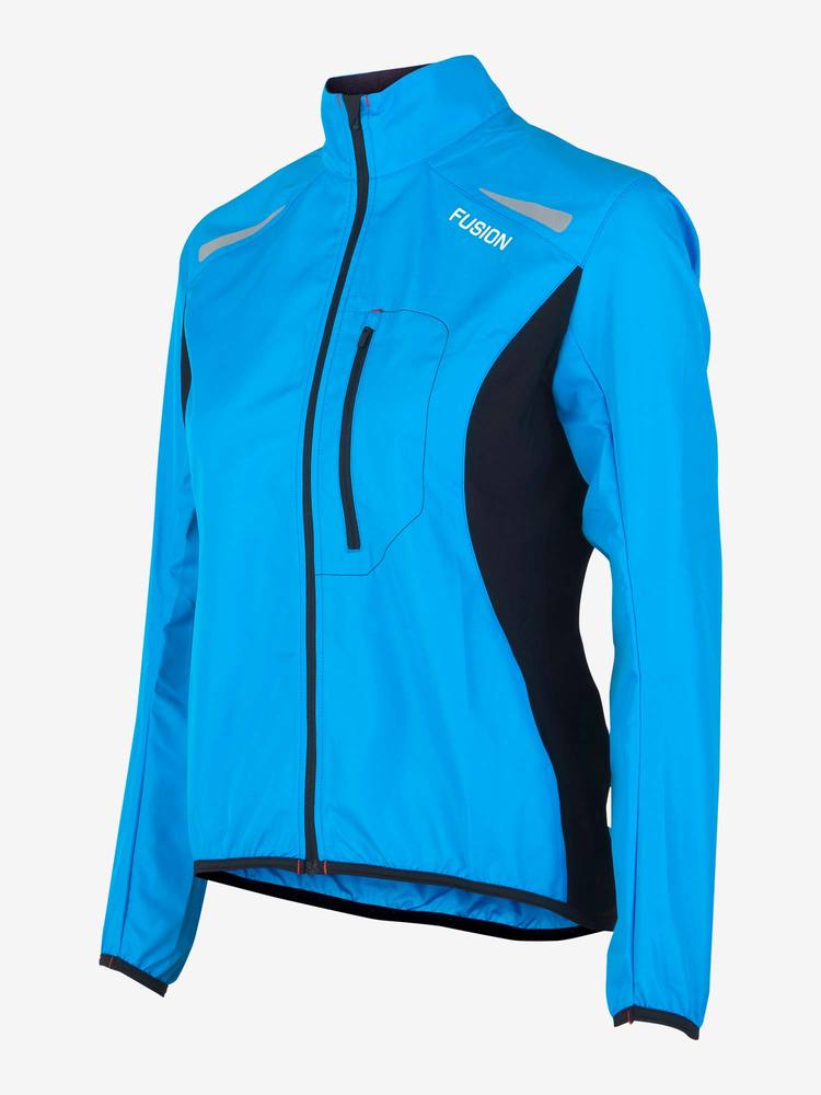 FUSION Løbejakke, dame-Azur