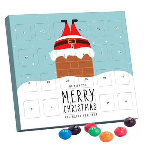 XS Julekalender med M&M - Certificeret karton