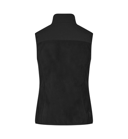 ID Bonded fleecevest, Dame-Sort