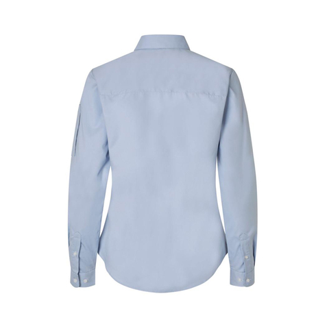 SEVEN SEAS Poplin stretch, Dame-Lyseblå