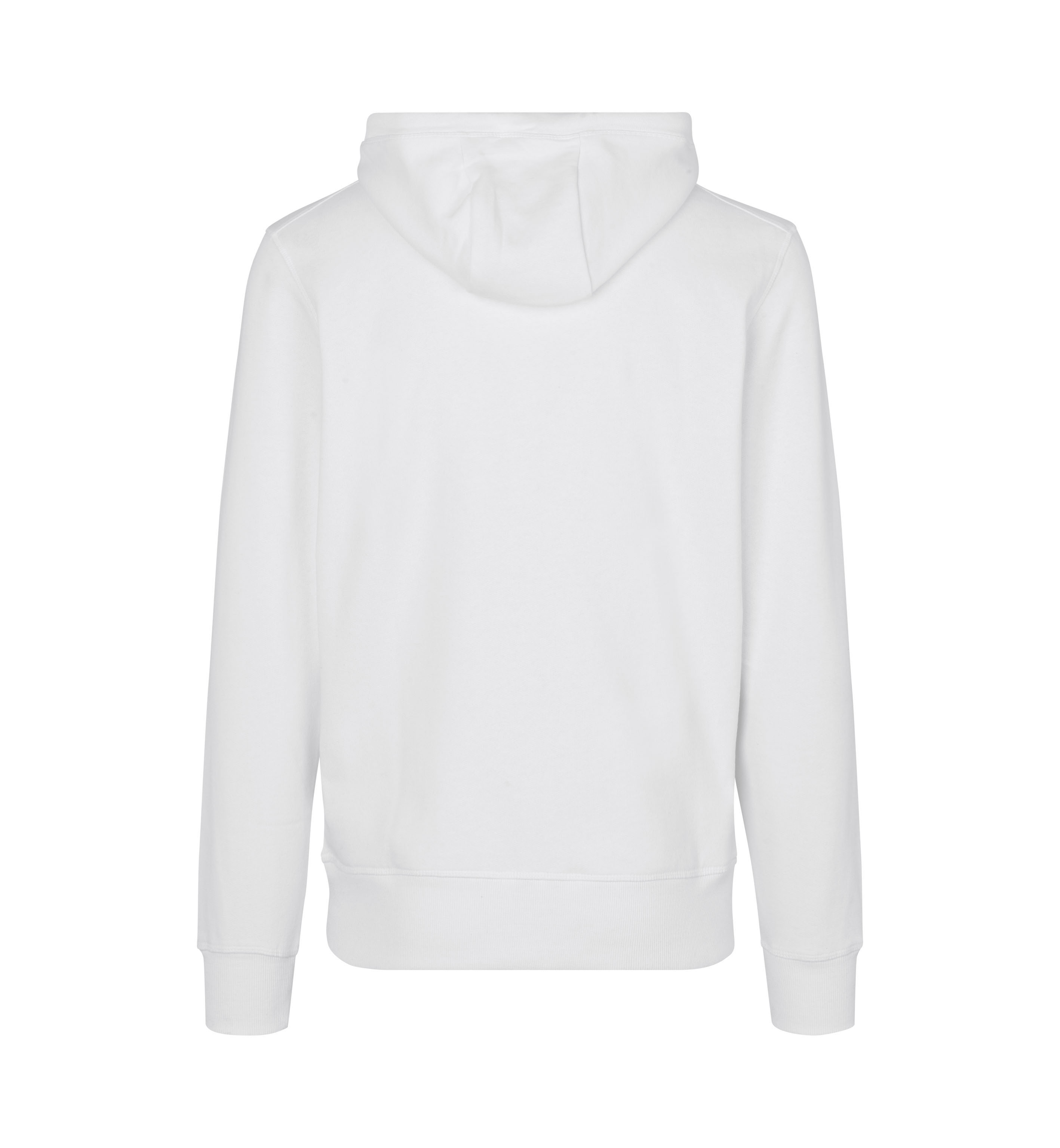 ID Core Full Zip Hoodie-Hvid