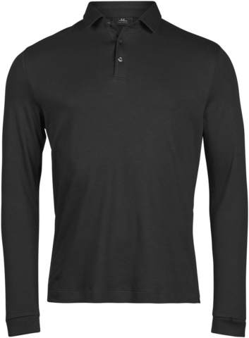 TEE JAYS Pima Cotton Long Sleeve Polo