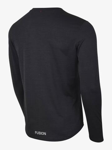 FUSION Løbetrøje, herre-Sort