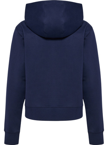 HUMMEL 2.0 Hoodie, Dame - Økologisk Bomuld-Navy