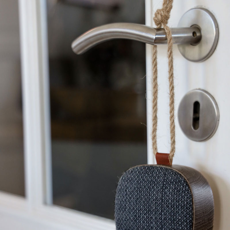 SACKit Go Wood Højtaler-Brun