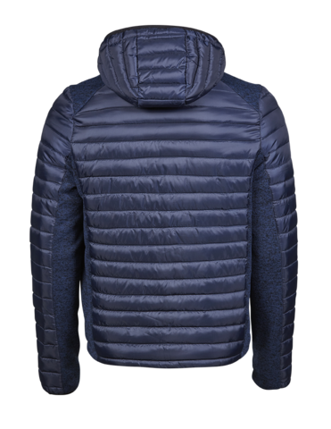 TEE JAYS Hooded Aspen Crossover Jakke, herre-Mørke blå