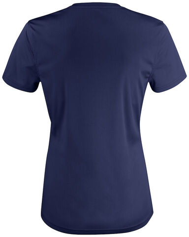 CLIQUE Basic Active-T, Dame, Spun Dyed-Navy