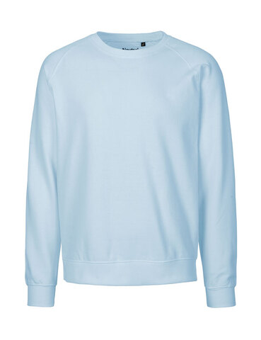 NEUTRAL Unisex Sweatshirt, 100% Økologisk Fairtrade Bomuld-Lyseblå