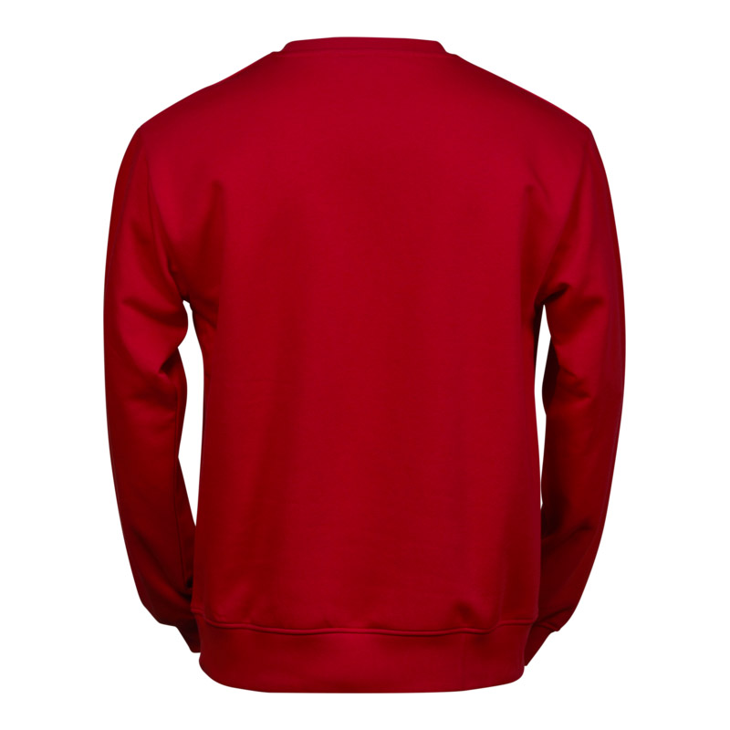 TEE JAYS Power Sweatshirt - Økologisk-Rød