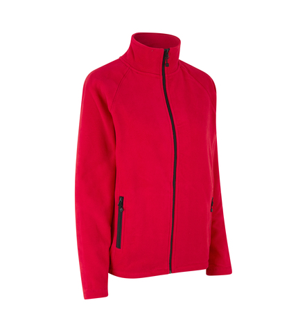 ID Micro Fleece, dame-Rød
