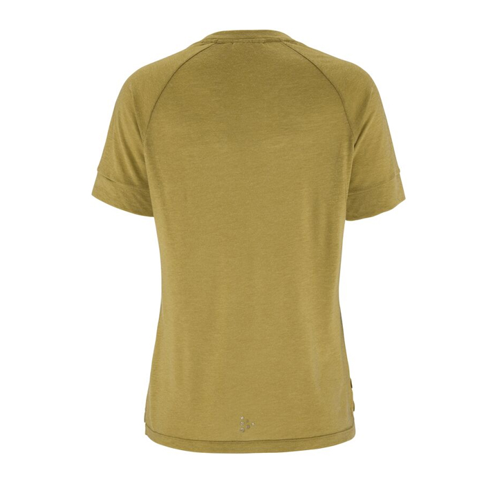CRAFT CRAFT Uld SS T-shirt, Dame - rPet-Khaki