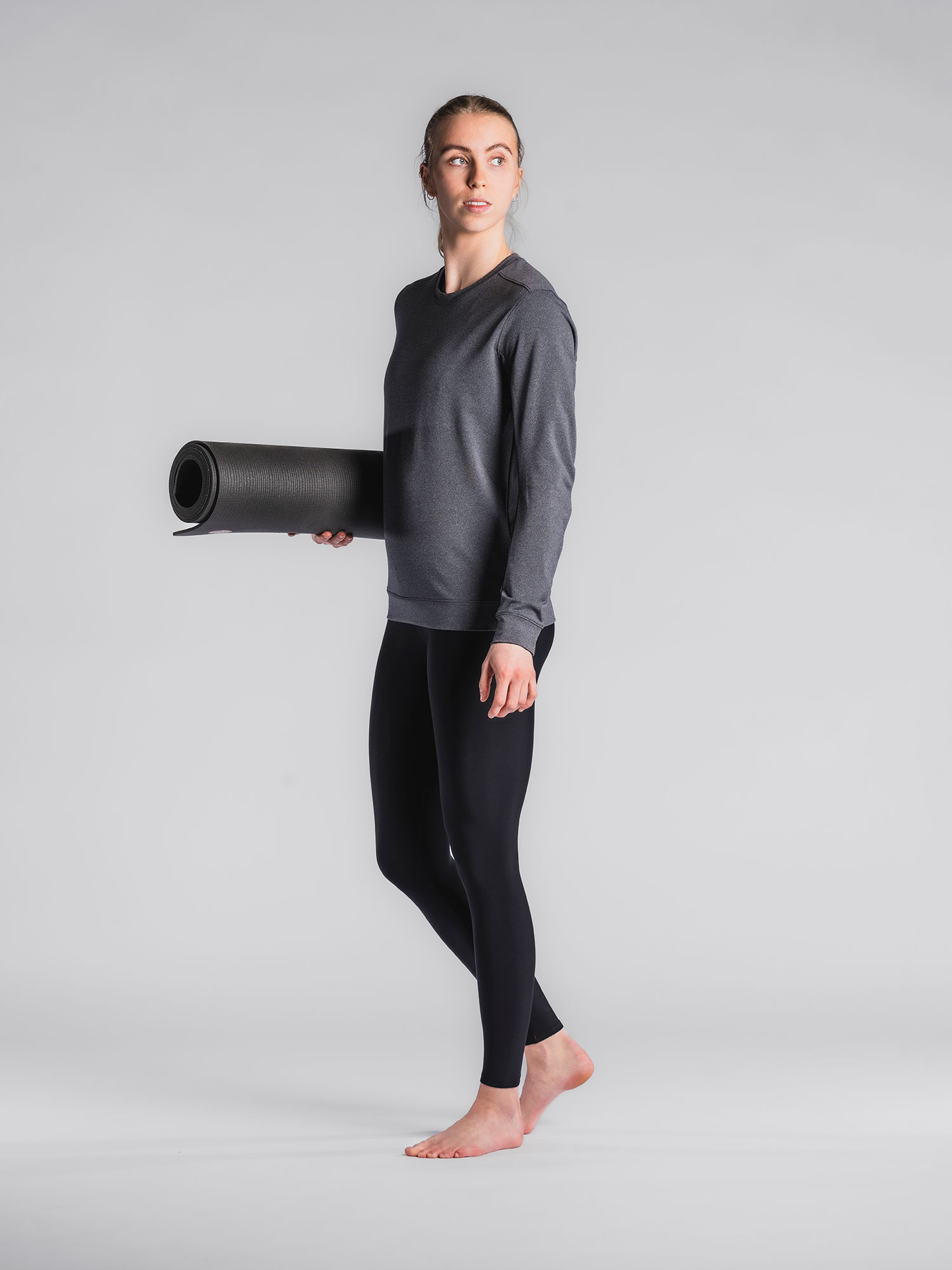 FUSION Recharge Sweatshirt - Unisex-Mørkegrå