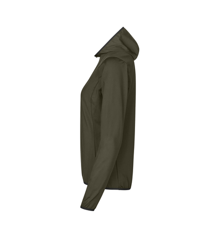 GEYSER stretch Hoodie, Dame-Oliven