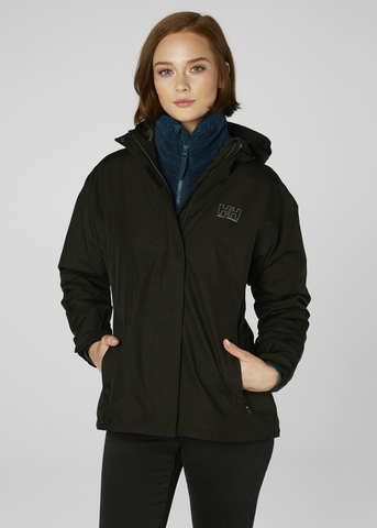 HELLY HANSEN Seven J Regnjakke, dame-Sort