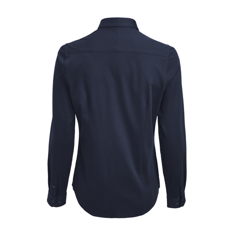 J. HARVEST & FROST IB132 Interlock Knit Contemporary Skjorte - Dame