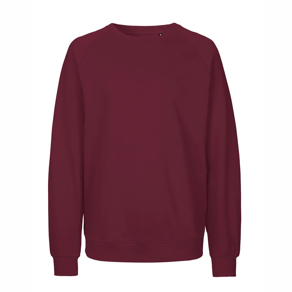 NEUTRAL Unisex Tiger Cotton Labelfree Bomuld Sweatshirt-Blommefarvet