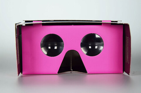 Shade VR-brille i pap-Hvid