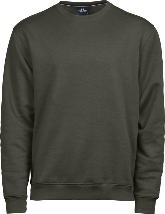 TEE JAYS Heavy Sweatshirt-Mørkegrøn